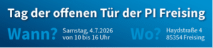 Tag der offenen Tür bei der Polizeiinspektion Freising